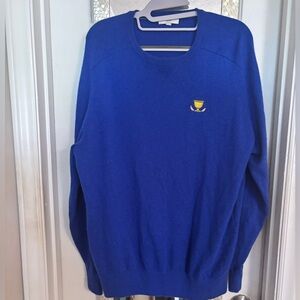 Peter Millar Royal Blue Cashmere Sweater